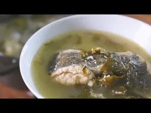 가자미 미역국