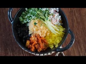 날치알 알밥 만들기