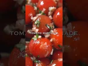 무침 토마토 마리네이드