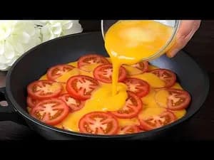 볶음 토마토 계란 오믈렛