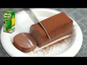 초콜릿 밀로 푸딩