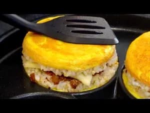 치즈 제육 밥버거