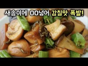 새송이버섯 고기맛 나는 특급 밑반찬