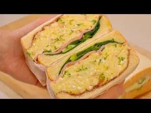 정말 맛있는 감자 샐러드 샌드위치