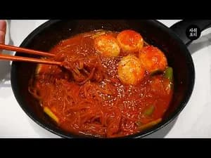 라면보다 100배 맛있는 쫄면 레시피 3가지