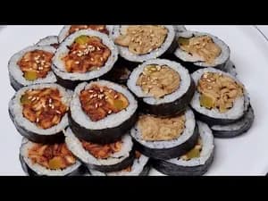 단언컨대 김밥 중 제일 쉽고 맛있는, 딱 두 가지 재료로 끝내는 유부김밥 레시피