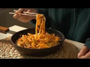 맛있는 정말 맛있는 볶음우동