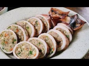 오징어순대 만들기
