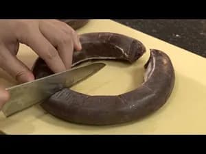 백순대볶음과 곶감말이