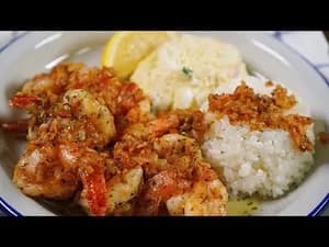 버터갈릭새우