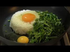 미나리 볶음밥